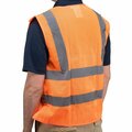 Cordova Cordova Orange Class 2 High Visibility 5-Point Breakaway Safety Vest with Hook & Loop Closure 486VB230P2XL